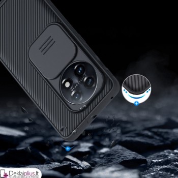 Nillkin Camshield dėklas su kameros apsauga - juodas (Oneplus 11 5G) Nillkin Camshield dėklas su kameros apsauga - juodas (Oneplus 11 5G)